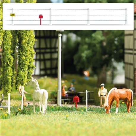 Electrified animal fence