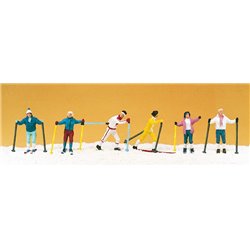 Cross Country Skiers (6) Exclusive