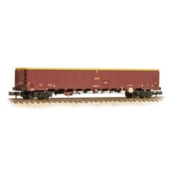 MBA Megabox High-Sided Bogie Box Wagon (Buffers) EWS Weathered