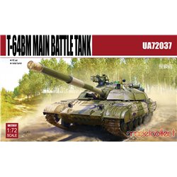 Soviet T-64BM Main Battle Tank - 1:72 scale model kit