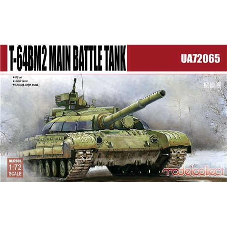 Soviet T-64BM2 Main Battle Tank - 1:72 scale model kit