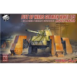 Fist of War German WWII E75 Heavy Panzer - 1:72 scale model kit
