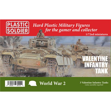 Valentine Infantry Tank 1/72nd Scale
