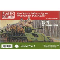 SU-76 Self Propelled Gun 1/72nd Scale