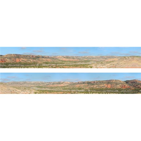 Desert N gauge 9" High Backscene
