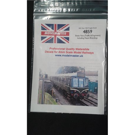 B.R. Brake Vans (Revenue & Engineering Departments)