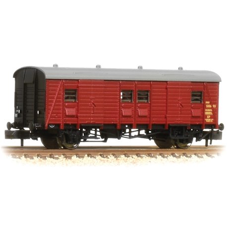 SR PMV Parcels & Miscellaneous Van BRCrimson