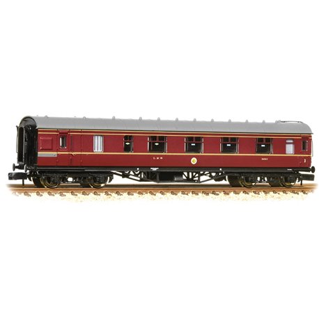 LMS Stanier Brake First Corridor LMSCrimson Lake