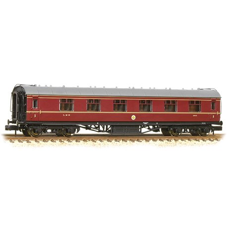 LMS Stanier First Corridor LMS CrimsonLake