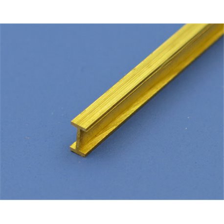 BRASS I BEAM 3 X 6 X 3MM 