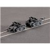 GWR Plate Wagon Bogies (pair)