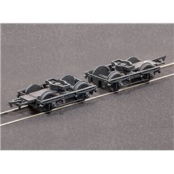L.M.S (ex L.N.W.R) 10ft Coach Bogies With Wheels