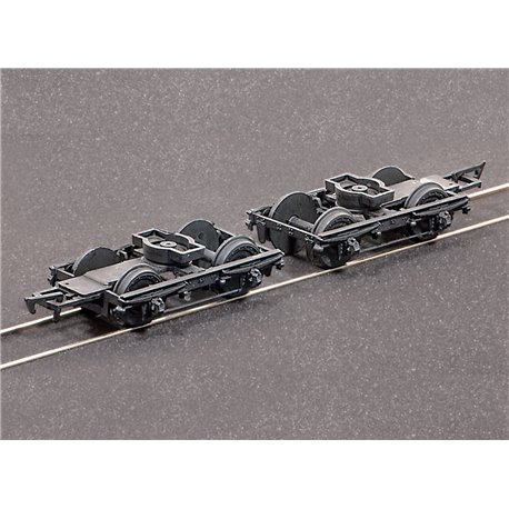 L.M.S (ex L.N.W.R) 10ft Coach Bogies With Wheels