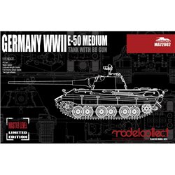 E-50 Medium Tank with 88mm gun Germany WWII 