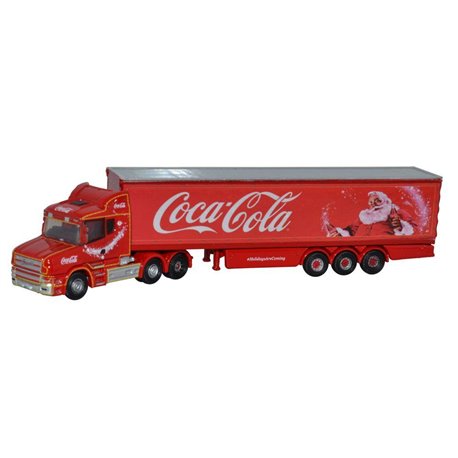 Scania T Cab Box Trailer Coca Cola Xmas
