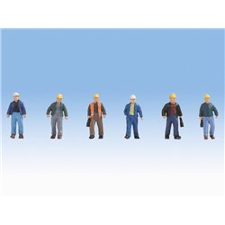 Construction W orkers (6) Figure Set