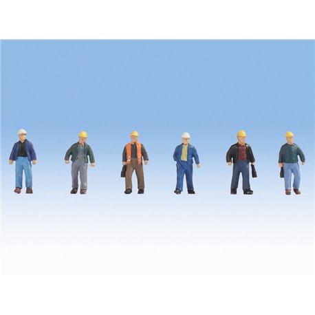 Construction W orkers (6) Figure Set