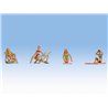 Sunbathers (4) Figure Set