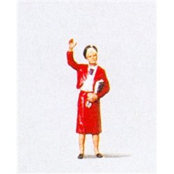 Railway Stewardess Figure