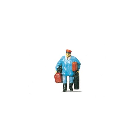 Porter with Bags Figure