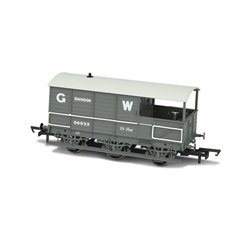 GWR Toad Brake GWR 6 Wheel Planked Early Swindon