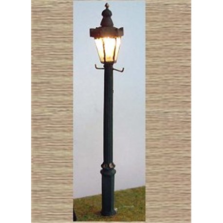 Station Lamp working kit (hexagonal globe) (O scale 1/43rd)