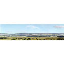 Hills & Dales New Sky OO Backscene 15"x10’ Pack B PREMIUM PRINT !