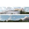 Rockies OO gauge Backscene (15"x10’) Pack B PREMIUM PRINT&nbsp;!