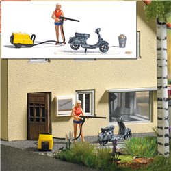 Action Set: scooter wash