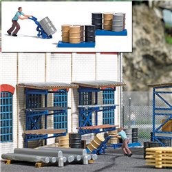 Action Set: barrel truck