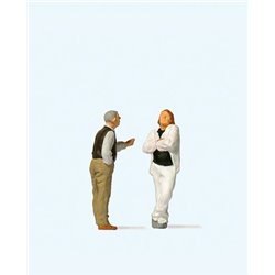 Arguing Couple Figure