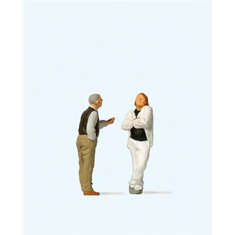 Arguing Couple Figure