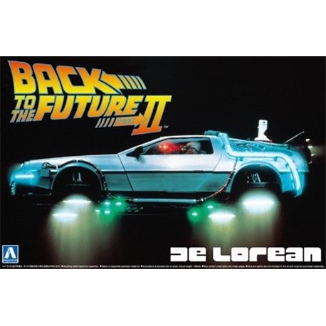 AOSHIMA 1/24 BACK TO THE FUTURE DELOREAN from PART II