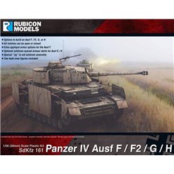 Panzer IV Ausf F/F2/G/H 1:56 scale (28mm) Wargame Plastic Kit