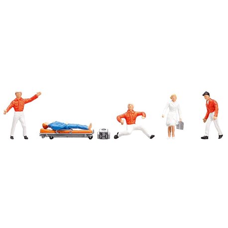 Rescue Service at Work (5) Figure Set