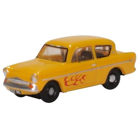 YELLOW FORD ANGLIA 