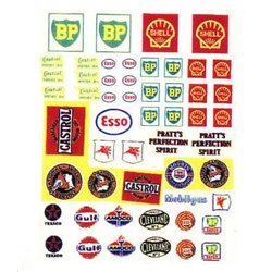 Fuel tank & pump head decals - Unpainted