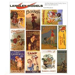 Enamel Sign Reproductions- World War 2 adverts (small)