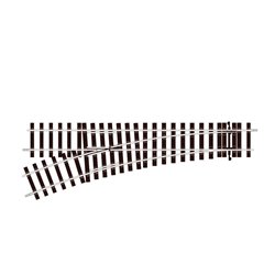 Setrack 'O' No.2 Radius Unifrog Turnout Left Hand