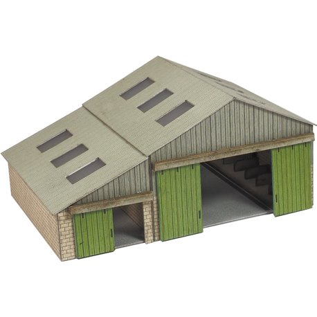 N Scale Manor Farm Buildings