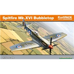 Supermarine Spitfire Mk.XVI Bubbletop 1/72 scale