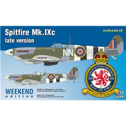 Supermarine Spitfire Mk.IXc 1/72 scale