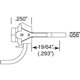 SF Shelf W hisker Coupler Medium