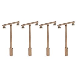 Concrete Platform Lamps (x4)
