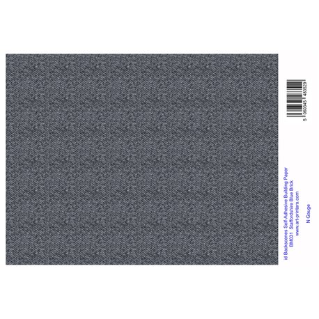 BM031n N Gauge Staffordshire Blue Brick