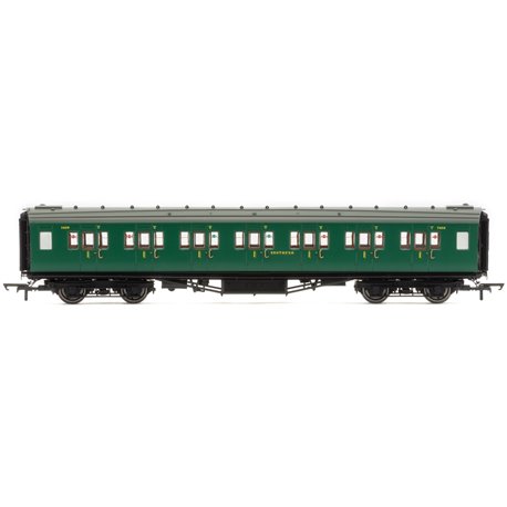 SR, Maunsell Corridor First Class Coach, 7406 - Era 3