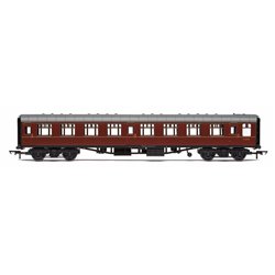 BR, Mk1 Coach Corridor Second Class, E24693, Maroon (no crest) - Era 5