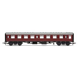 BR, Mk1 Coach Second Open, E4811, Maroon (no crest) - Era 5