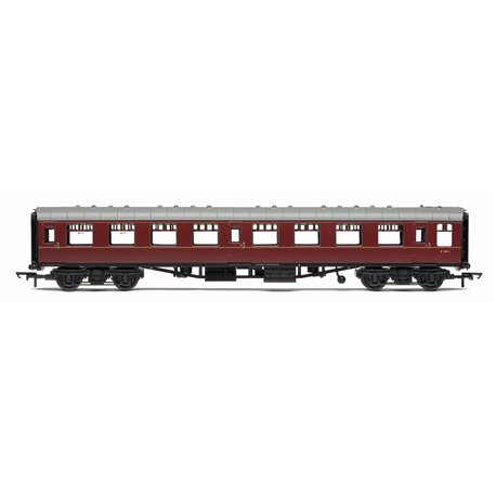 BR, Mk1 Coach Second Open, E4811, Maroon (no crest) - Era 5