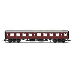 BR, Mk1 Coach Tourist Second Open, E4656, Maroon (no crest) - Era 5